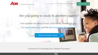 
                            3. English - Aon Student Insurance