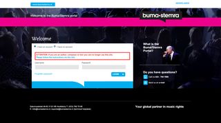 
                            2. English - Buma/Stemra Portal