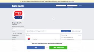 
                            10. English Club TV Channel - Home | Facebook