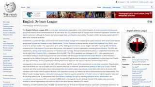 
                            4. English Defence League - Wikipedia