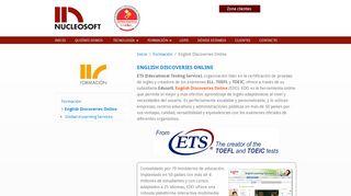 
                            5. English Discoveries Online | nucleosoft.com