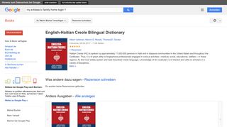 
                            11. English-Haitian Creole Bilingual Dictionary