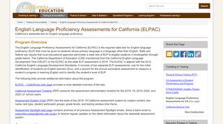 
                            13. English Language Proficiency Assessments for California (ELPAC ...