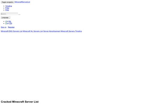 
                            13. English Minecraft Private Server List - Cracked Minecraft Servers