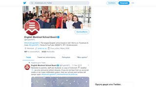 
                            4. English Montreal School Board (@EnglishMTL) | Twitter