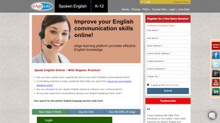 
                            4. English Practice Online | English Speaking Training - eAgeTutor, India