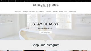 
                            3. English Rose – Amarillo Texas Boutique