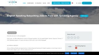 
                            12. English Speaking Babysitting Jobs in Paris with Speaking-Agency ...