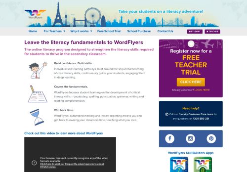 
                            1. English Teaching Resources – Online Literacy Program for Years 7–10