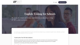 
                            12. English testing for schools: Online, large-scale testing