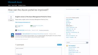 
                            6. English version of the Azure Management Portal for China ...