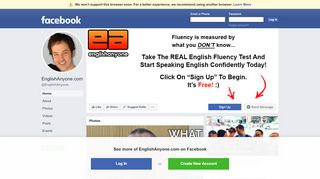 
                            7. EnglishAnyone.com - Home | Facebook