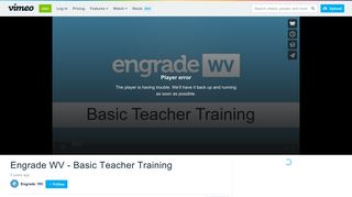 
                            4. Engrade WV - Basic Teacher Training on Vimeo