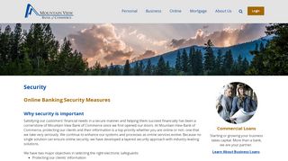 
                            3. - ENHANCED LOGIN SECURITY - Mountain View Bank of Commerce