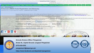 
                            11. Enhanced LRMDS Portal Registration and Advocacy - Schools ...