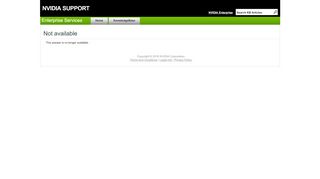 
                            4. Enhanced NVIDIA Enterprise Support Portal - Support Home Page