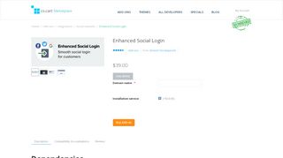 
                            6. Enhanced Social Login add-on for CS-Cart - CS-Cart Marketplace