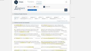 
                            13. enhanced utility - German translation – Linguee