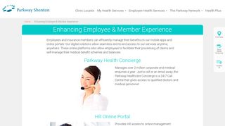 
                            1. Enhancing Employee & Member Experience - Parkway Shenton