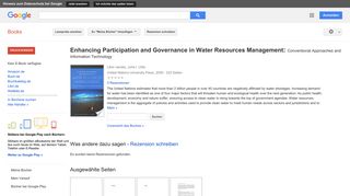 
                            8. Enhancing Participation and Governance in Water Resources ...