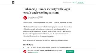 
                            13. Enhancing Pinner security with login emails and revoking sessions