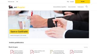 
                            8. Eni eSupplier | Gare e Contratti