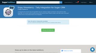 
                            9. Enjay Strawberry - Tally Integration for Sugar CRM | SugarCRM Module