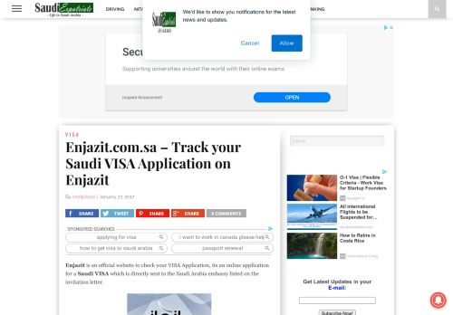 
                            4. Enjazit.com.sa - Track your Saudi VISA Application on ...