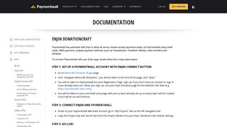 
                            6. Enjin DonationCraft - Paymentwall