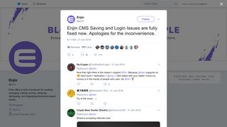 
                            8. Enjin on Twitter: 