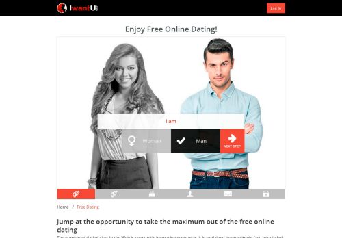 
                            4. Enjoy Free Online Dating with the Best Adult Dating ... - IwantU.com