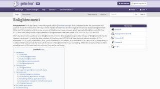 
                            13. Enlightenment - Gentoo Wiki