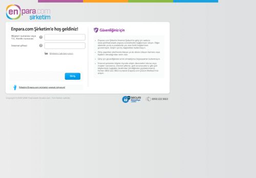 
                            9. Enpara.com Şirketim İnternet Bankacılığı Giriş