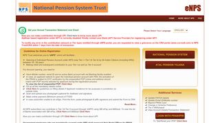 
                            7. eNPS - National Pension System - NSDL
