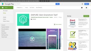 
                            8. ENPURE: Dein Grünstrom Tarif – Apps bei Google Play