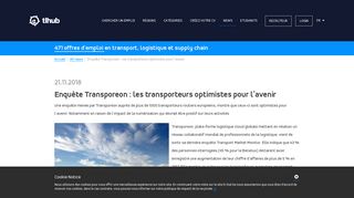 
                            10. Enquête Transporeon : les transporteurs optimistes pour l'avenir | TL ...