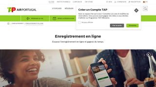 
                            2. Enregistrement en ligne - Évitez les queues à l'aéroport | TAP Air ...