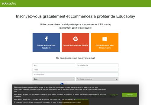 
                            1. Enregistrer - Educaplay