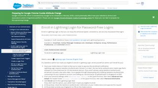
                            13. Enroll in Lightning Login for Password-Free Logins - Salesforce Help