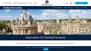 
                            6. Enrolled Students - Oxford Royale Academy