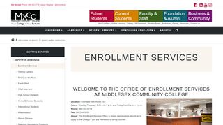 
                            9. Enrollment Services | Middlesex Community College, Middletown CT