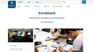 
                            7. Enrolment - The University of Auckland