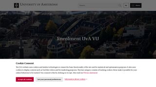
                            6. Enrolment UvA VU - University of Amsterdam
