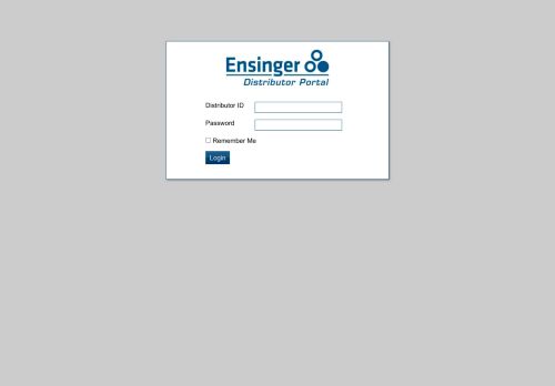 
                            11. Ensinger Distributor Portal