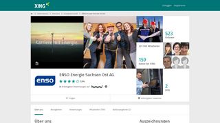 
                            5. ENSO Energie Sachsen Ost AG als Arbeitgeber | XING Unternehmen