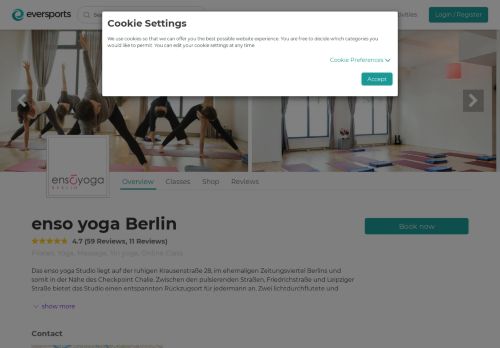 
                            5. enso yoga Berlin - 10117 Berlin - Eversports