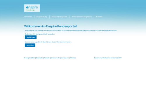 
                            5. Enspire - Kundenportal - Stadtwerke Konstanz - Kundenportal