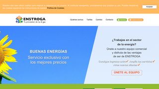 
                            3. ENSTROGA ES - Tarifas accesibles / ¡Buenas energías para nuestros ...