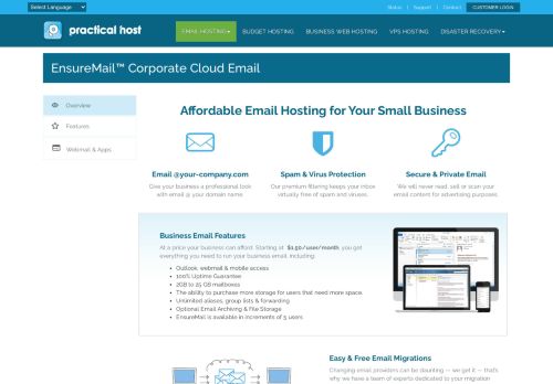 
                            3. EnsureMail™ - PracticalHost