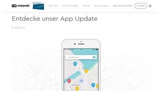 
                            5. Entdecke unser App Update | moovel